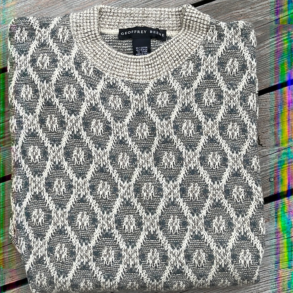 Geoffrey Beene attractive sweater XL